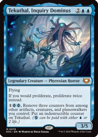 Image of Tekuthal, Inquiry Dominus [Edge of Eternities Commander]