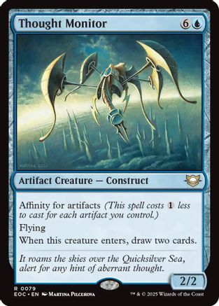 Image of Thought Monitor [Edge of Eternities Commander]