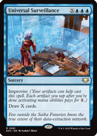 Image of Universal Surveillance [Edge of Eternities Commander]
