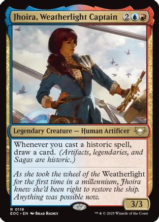 Image of Jhoira, Weatherlight Captain [Edge of Eternities Commander]