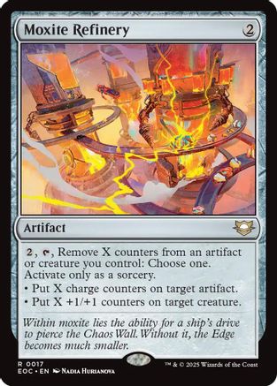 Image of Moxite Refinery [Edge of Eternities Commander]