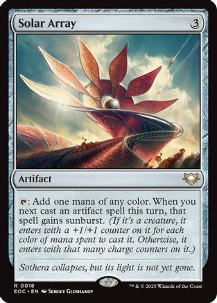 Image of Solar Array [Edge of Eternities Commander]