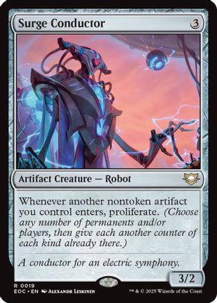 Image of Surge Conductor [Edge of Eternities Commander]