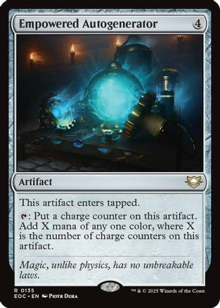 Image of Empowered Autogenerator [Edge of Eternities Commander]