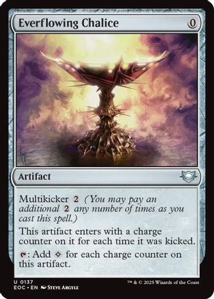 Image of Everflowing Chalice [Edge of Eternities Commander]