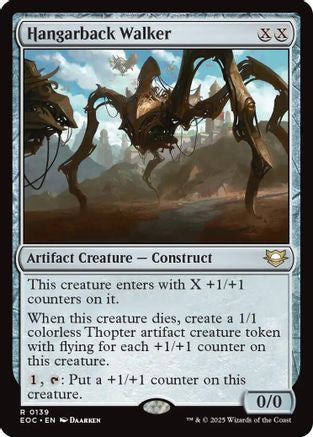 Image of Hangarback Walker [Edge of Eternities Commander]