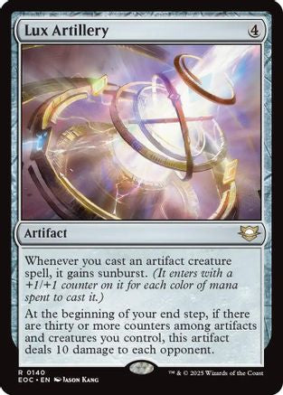 Image of Lux Artillery [Edge of Eternities Commander]