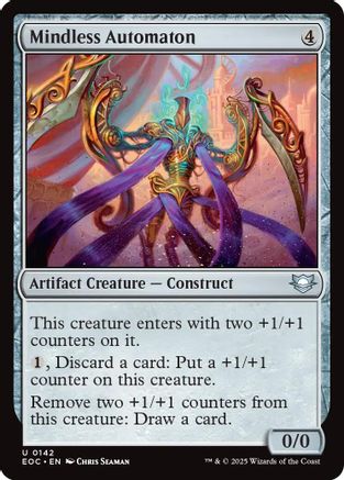 Image of Mindless Automaton [Edge of Eternities Commander]
