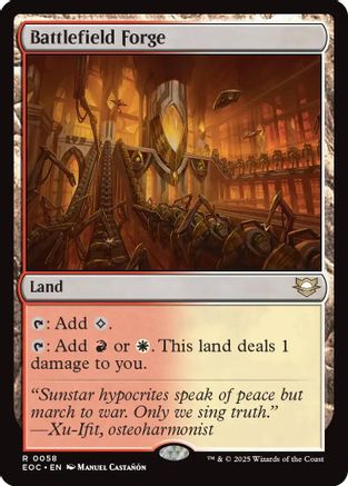Image of Battlefield Forge [Edge of Eternities Commander]