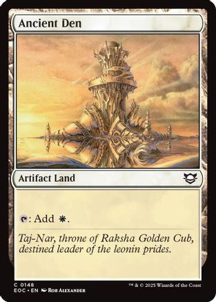 Image of Ancient Den [Edge of Eternities Commander]