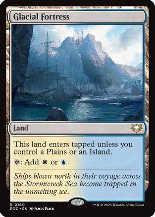 Image of Glacial Fortress [Edge of Eternities Commander]