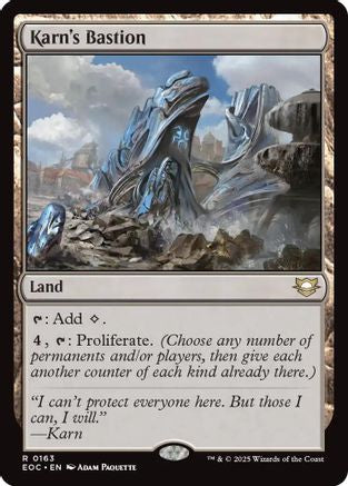 Image of Karn's Bastion [Edge of Eternities Commander]