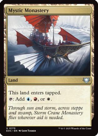 Image of Mystic Monastery [Edge of Eternities Commander]