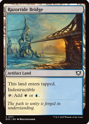 Image of Razortide Bridge [Edge of Eternities Commander]