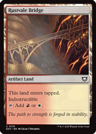 Image of Rustvale Bridge [Edge of Eternities Commander]