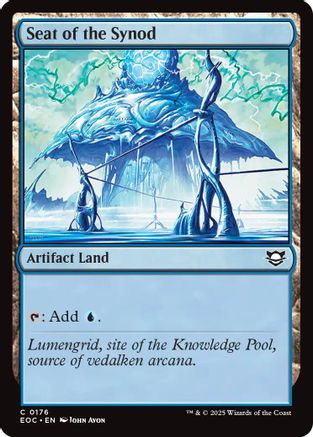 Image of Seat of the Synod [Edge of Eternities Commander]