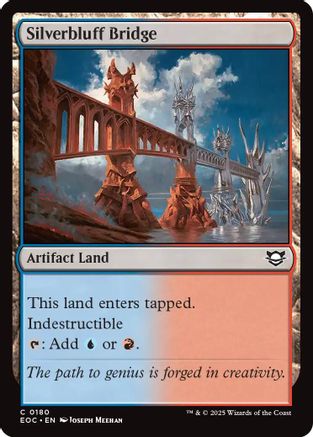 Image of Silverbluff Bridge [Edge of Eternities Commander]