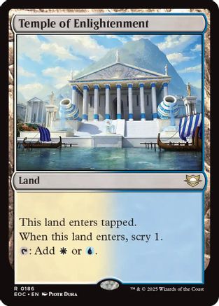 Image of Temple of Enlightenment [Edge of Eternities Commander]