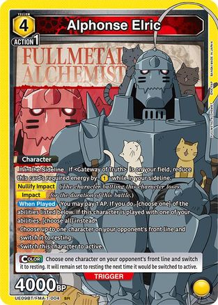Image of Alphonse Elric (004) (UE09BT/FMA-1-004) - UE09BT FULLMETAL ALCHEMIST Foil