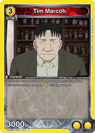Image of Tim Marcoh (UE09BT/FMA-1-014) - UE09BT FULLMETAL ALCHEMIST
