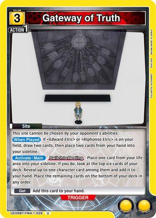 Image of Gateway of Truth (UE09BT/FMA-1-028) - UE09BT FULLMETAL ALCHEMIST