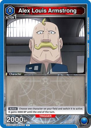 Image of Alex Louis Armstrong (034) (UE09BT/FMA-1-034) - UE09BT FULLMETAL ALCHEMIST