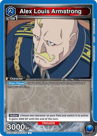 Image of Alex Louis Armstrong (035) (UE09BT/FMA-1-035) - UE09BT FULLMETAL ALCHEMIST