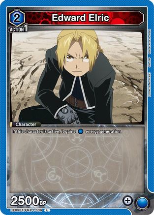 Image of Edward Elric (039) (UE09BT/FMA-1-039) - UE09BT FULLMETAL ALCHEMIST
