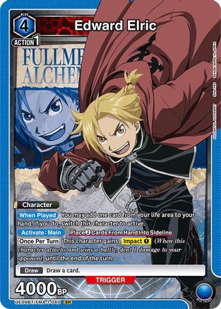 Image of Edward Elric (040) (UE09BT/FMA-1-040) - UE09BT FULLMETAL ALCHEMIST Foil