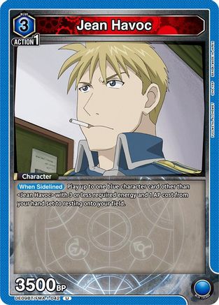 Image of Jean Havoc (UE09BT/FMA-1-042) - UE09BT FULLMETAL ALCHEMIST