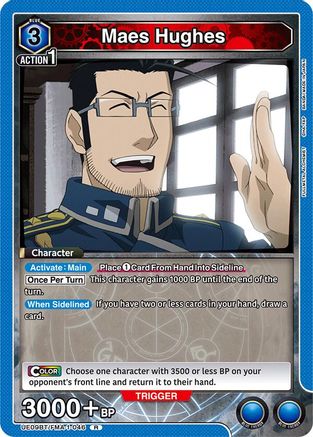 Image of Maes Hughes (046) (UE09BT/FMA-1-046) - UE09BT FULLMETAL ALCHEMIST Foil