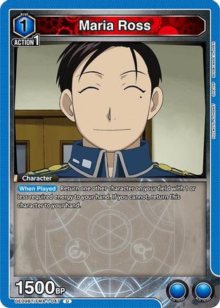 Image of Maria Ross (UE09BT/FMA-1-047) - UE09BT FULLMETAL ALCHEMIST