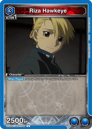 Image of Riza Hawkeye (049) (UE09BT/FMA-1-049) - UE09BT FULLMETAL ALCHEMIST