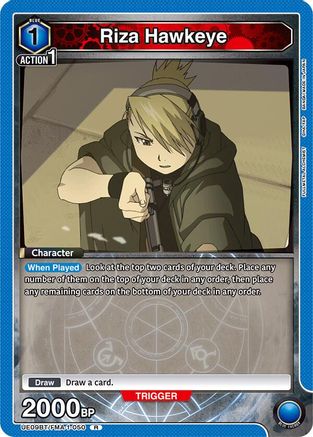 Image of Riza Hawkeye (050) (UE09BT/FMA-1-050) - UE09BT FULLMETAL ALCHEMIST Foil