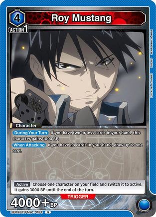 Image of Roy Mustang (054) (UE09BT/FMA-1-054) - UE09BT FULLMETAL ALCHEMIST Foil