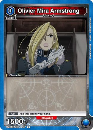 Image of Olivier Mira Armstrong (057) (UE09BT/FMA-1-057) - UE09BT FULLMETAL ALCHEMIST