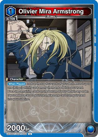 Image of Olivier Mira Armstrong (058) (UE09BT/FMA-1-058) - UE09BT FULLMETAL ALCHEMIST