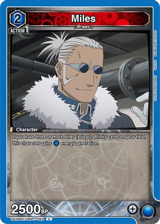 Image of Miles (UE09BT/FMA-1-062) - UE09BT FULLMETAL ALCHEMIST