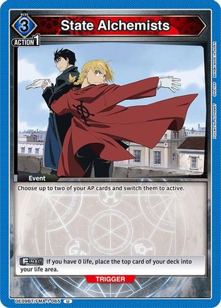 Image of State Alchemists (UE09BT/FMA-1-065) - UE09BT FULLMETAL ALCHEMIST