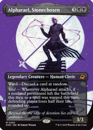 Image of Alpharael, Stonechosen (Borderless) [Edge of Eternities]