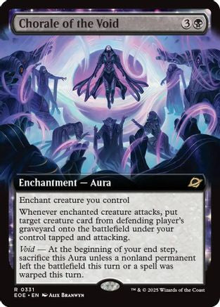 Image of Chorale of the Void (Extended Art) [Edge of Eternities]