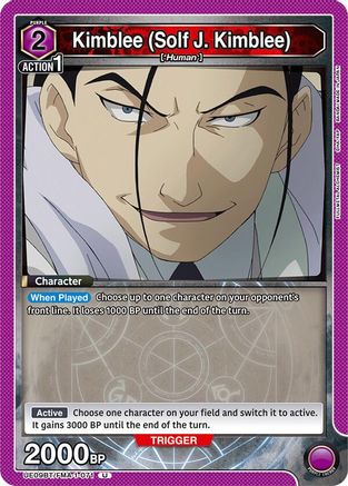 Image of Kimblee (Solf J. Kimblee) (071) (UE09BT/FMA-1-071) - UE09BT FULLMETAL ALCHEMIST