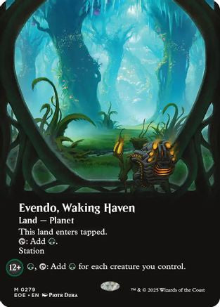 Image of Evendo, Waking Haven (Borderless) [Edge of Eternities]