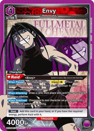 Image of Envy (077) (UE09BT/FMA-1-077) - UE09BT FULLMETAL ALCHEMIST Foil