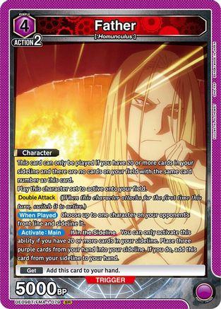Image of Father (079) (UE09BT/FMA-1-079) - UE09BT FULLMETAL ALCHEMIST Foil