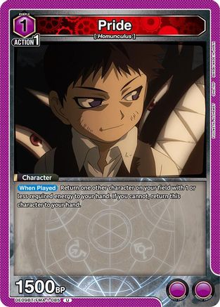 Image of Pride (085) (UE09BT/FMA-1-085) - UE09BT FULLMETAL ALCHEMIST