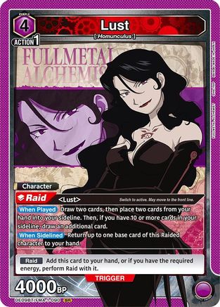 Image of Lust (090) (UE09BT/FMA-1-090) - UE09BT FULLMETAL ALCHEMIST Foil