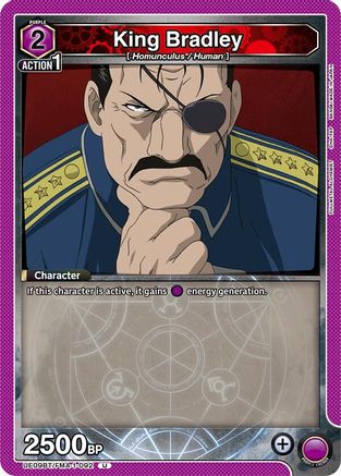 Image of King Bradley (092) (UE09BT/FMA-1-092) - UE09BT FULLMETAL ALCHEMIST