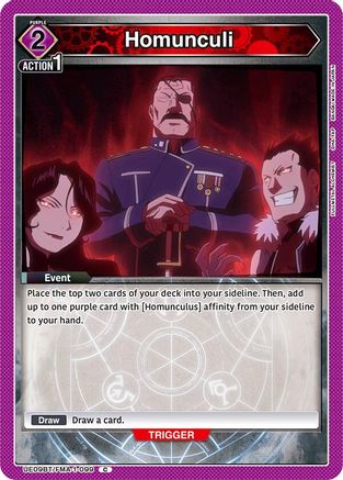 Image of Homunculi (UE09BT/FMA-1-099) - UE09BT FULLMETAL ALCHEMIST