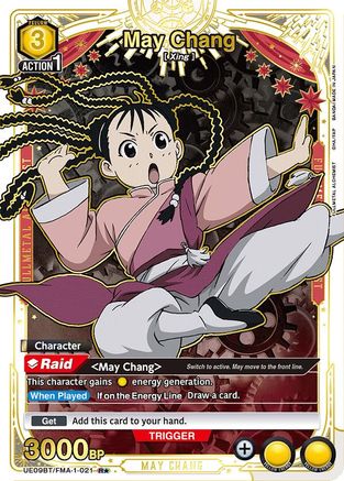 Image of May Chang (021) (R*) (UE09BT/FMA-1-021) - UE09BT FULLMETAL ALCHEMIST Foil